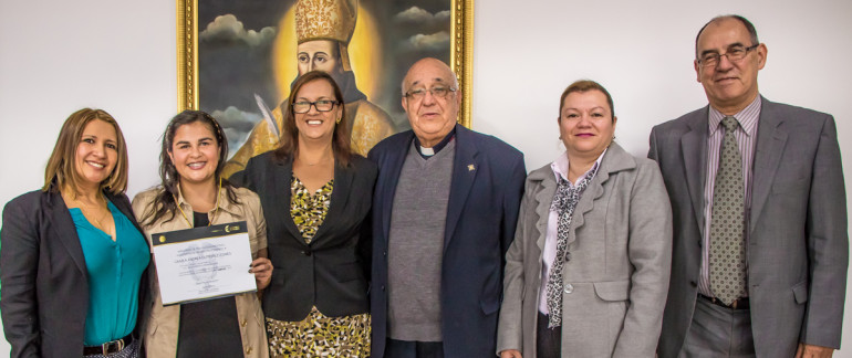 Camila Gutiérrez, Mejor Saber Pro 2014, recientemente reconocida por el MEN