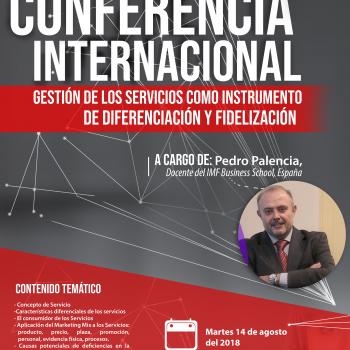 Conferencia internacional  Gestión de los servicios como instrumento de diferenciación y fidelización