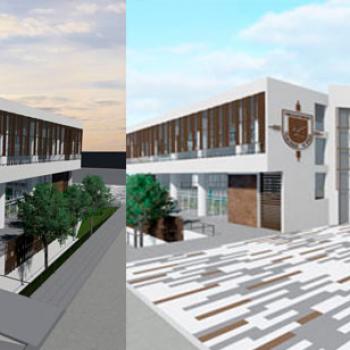 Nuevo Edificio de Aulas. Comienza a construirse el tercer edificio de la UNIAGUSTINIANA, sede principal