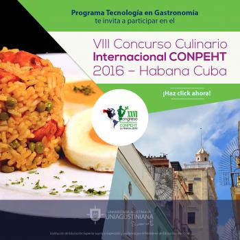 VIII Concurso Culinario Internacional CONPEHT 2016 – Habana Cuba