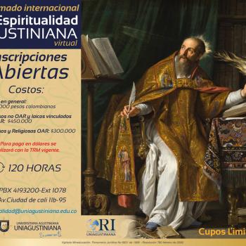 Se abren inscripciones: Diplomado de Espiritualidad Agustiniana