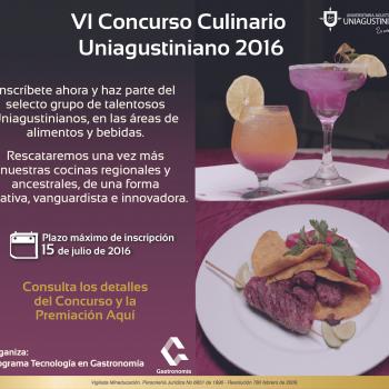 VI Concurso Culinario Uniagustiniano 2016