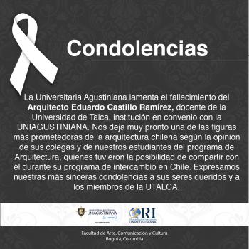 Oficina de Relaciones Internacionales expresa sus condolencias a universidad aliada